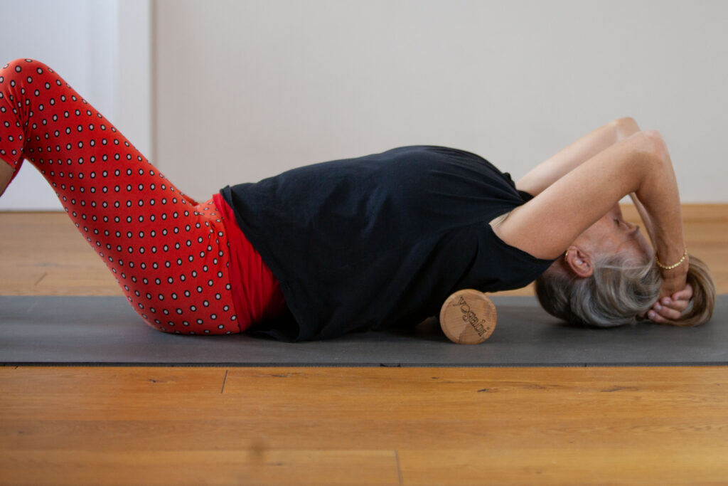 Faszienrolle extensor muscles 