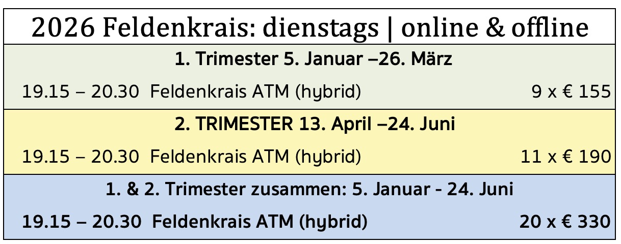 FK ATM 2026 trimester kurspreise
