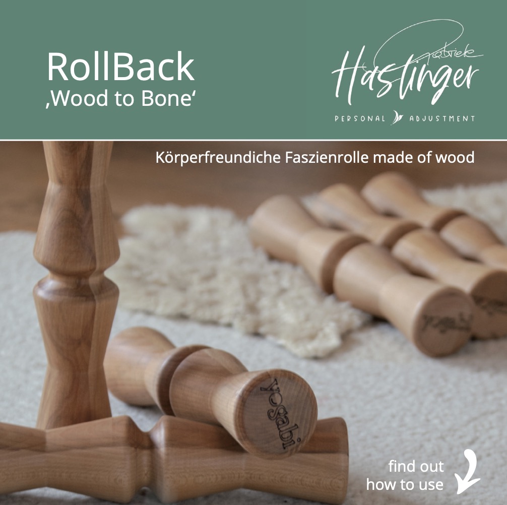 RollBack _ Manual Faszienrolle aus heimischen Holz