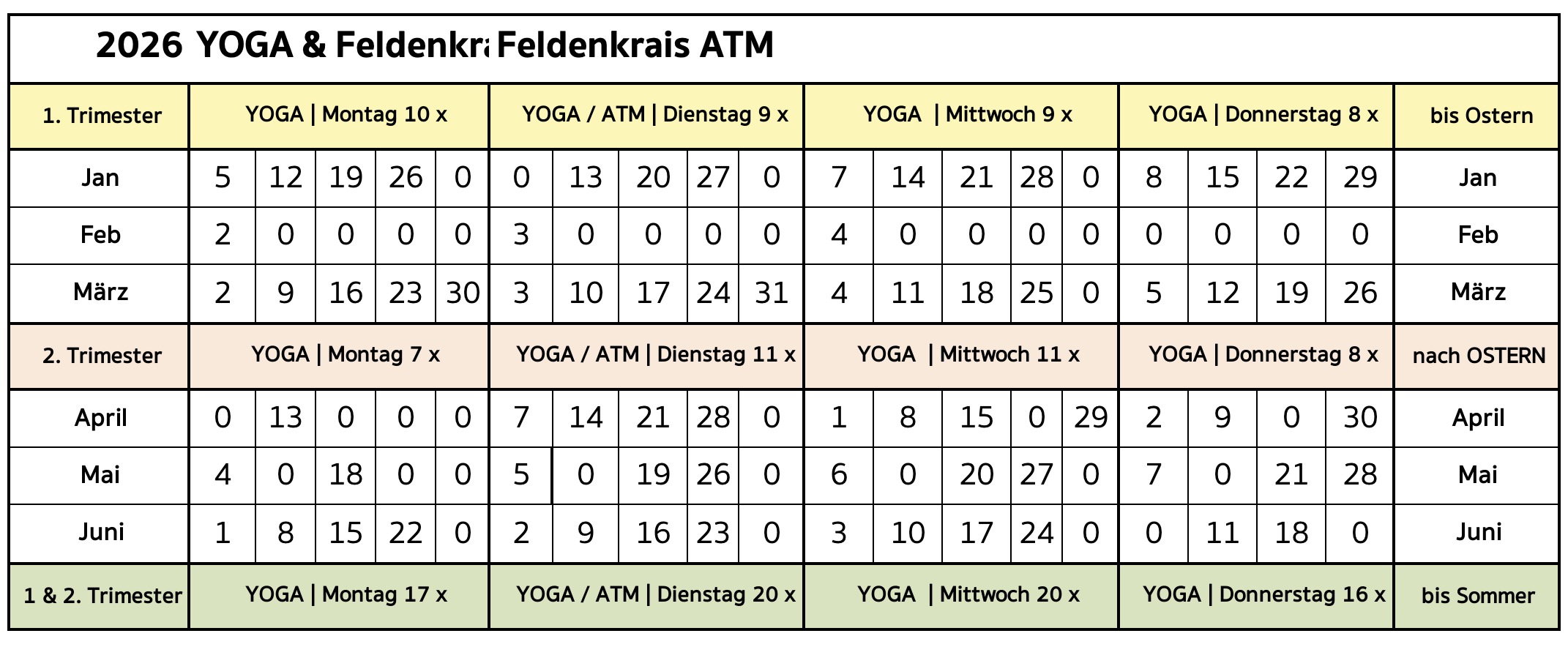 1.0 Kursplan 2026 YOGA FK